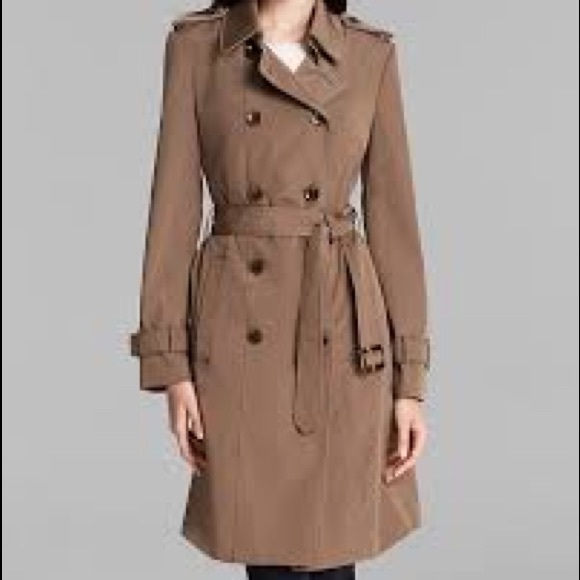 Calvin Klein Jackets & Blazers - Calvin Klein Trench Coat Jacket Belted M Khaki tan